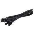 Dynamicfunction 750mm; 8 Pin Individually Sleeved Modular Cable - Black DY688810